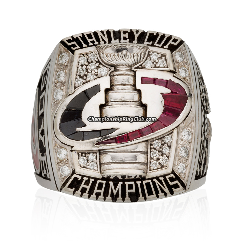 2006 Carolina Hurricanes Stanley Cup Championship Ring(C.Z.logo)